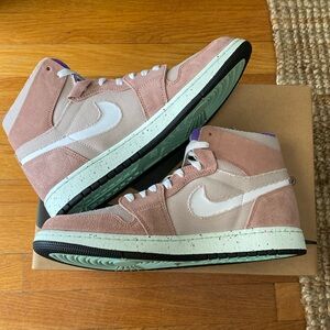 {SOLD} Men’s Air Jordan 1, Zoom Air CMFT, “Fossil Stone-Fossil Rose”, size 11